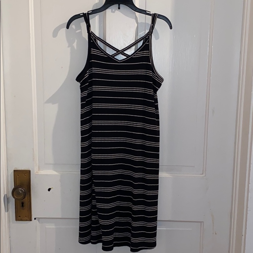 Sleeveless t-shirt dress